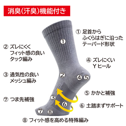 アーチパワーフィット クルー