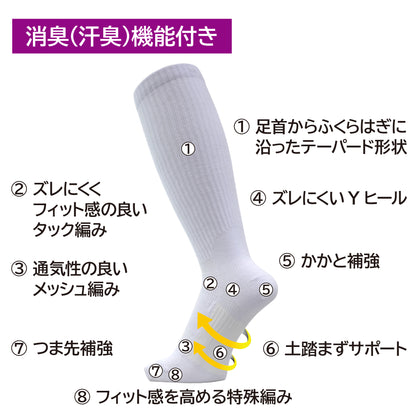 アーチパワーフィット ハイソックス